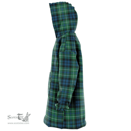 Scottish MacNeill of Colonsay Ancient Clan Tartan Oversized Blanket Hoodie - Classic Scottish Plaid Tartan Plaid