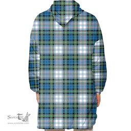 Scottish Campbell Dress Clan Tartan Oversized Blanket Hoodie - Classic Scottish Plaid Tartan Plaid