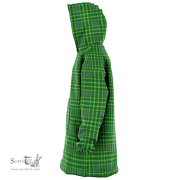 Scottish Currie Clan Tartan Oversized Blanket Hoodie - Classic Scottish Plaid Tartan Plaid