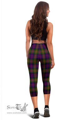 Scotstee Shop Tartan Capris Leggings Macdonnell Of Glengarry Modern Tartan Leggings, Girls Capri Leggings, Capri Yoga Pants, Tartan Capri Leggings, Plaid Capri Leggings