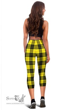 Scotstee Shop Tartan Capris Leggings Macleod Of Lewis Modern Tartan Leggings, Girls Capri Leggings, Capri Yoga Pants, Tartan Capri Leggings, Plaid Capri Leggings