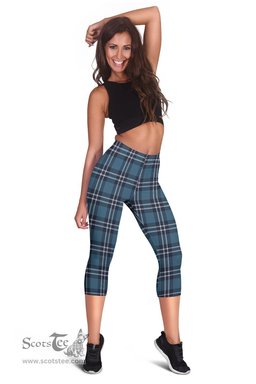 Scotstee Shop Tartan Capris Leggings Earl Of St Andrews Tartan Leggings, Girls Capri Leggings, Capri Yoga Pants, Tartan Capri Leggings, Plaid Capri Leggings
