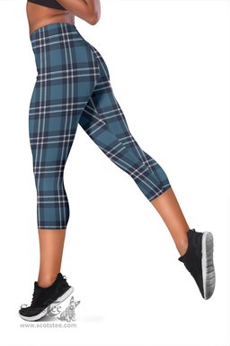 Scotstee Shop Tartan Capris Leggings Earl Of St Andrews Tartan Leggings, Girls Capri Leggings, Capri Yoga Pants, Tartan Capri Leggings, Plaid Capri Leggings