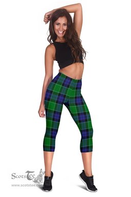 Scotstee Shop Tartan Capris Leggings Graham Of Menteith Modern Tartan Leggings, Girls Capri Leggings, Capri Yoga Pants, Tartan Capri Leggings, Plaid Capri Leggings