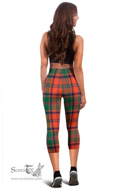 Scotstee Shop Tartan Capris Leggings Stewart Of Appin Ancient Tartan Leggings, Girls Capri Leggings, Capri Yoga Pants, Tartan Capri Leggings, Plaid Capri Leggings