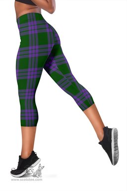 Scotstee Shop Tartan Capris Leggings Elphinstone Tartan Leggings, Girls Capri Leggings, Capri Yoga Pants, Tartan Capri Leggings, Plaid Capri Leggings