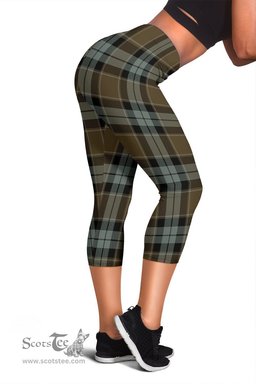 Scotstee Shop Tartan Capris Leggings Graham Of Menteith Weathered Tartan Leggings, Girls Capri Leggings, Capri Yoga Pants, Tartan Capri Leggings, Plaid Capri Leggings