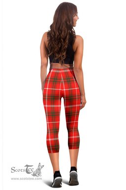 Scotstee Shop Tartan Capris Leggings Duke Of Rothesay Modern Tartan Leggings, Girls Capri Leggings, Capri Yoga Pants, Tartan Capri Leggings, Plaid Capri Leggings