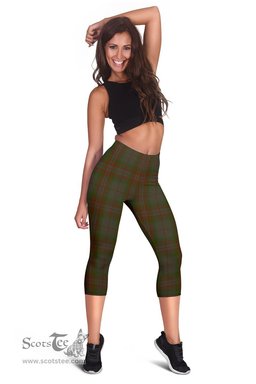 Scotstee Shop Tartan Capris Leggings Gray Tartan Leggings, Girls Capri Leggings, Capri Yoga Pants, Tartan Capri Leggings, Plaid Capri Leggings