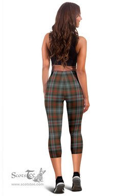 Scotstee Shop Tartan Capris Leggings Murray Of Atholl Weathered Tartan Leggings, Girls Capri Leggings, Capri Yoga Pants, Tartan Capri Leggings, Plaid Capri Leggings