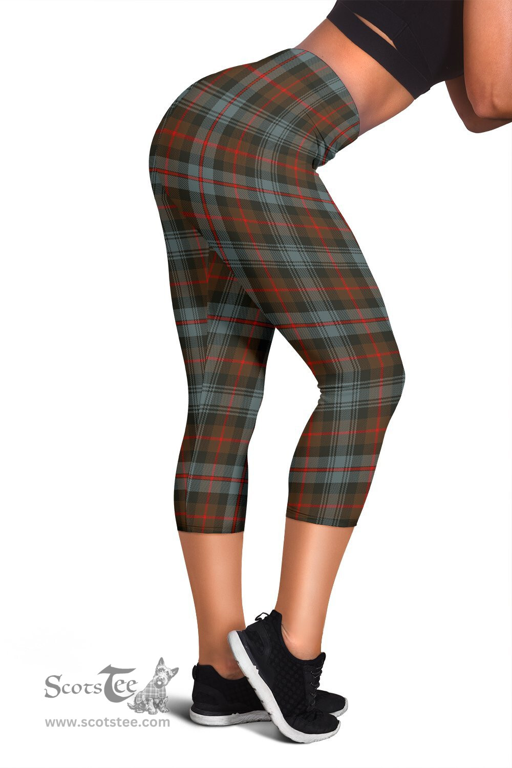 Scotstee Shop Tartan Capris Leggings Murray Of Atholl Weathered Tartan Leggings, Girls Capri Leggings, Capri Yoga Pants, Tartan Capri Leggings, Plaid Capri Leggings