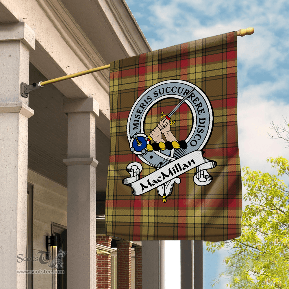 Garden Flag MacMillan Old Weathered Clan Badge Tartan Flag Scottish Tartan House Flag,buffalo plaid garden flag,irish family crest flags,ns tartan flags,scottish clan flags,scottish clan flags uk,Scottish Tartan House Flag,Tartan Clan Flag,tartan day flag,Tartan Garden Flag