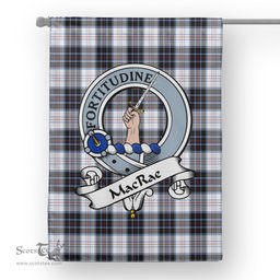 Garden Flag MacRae Dress Modern Clan Badge Tartan Flag Scottish Tartan House Flag,buffalo plaid garden flag,irish family crest flags,ns tartan flags,scottish clan flags,scottish clan flags uk,Scottish Tartan House Flag,Tartan Clan Flag,tartan day flag,Tartan Garden Flag