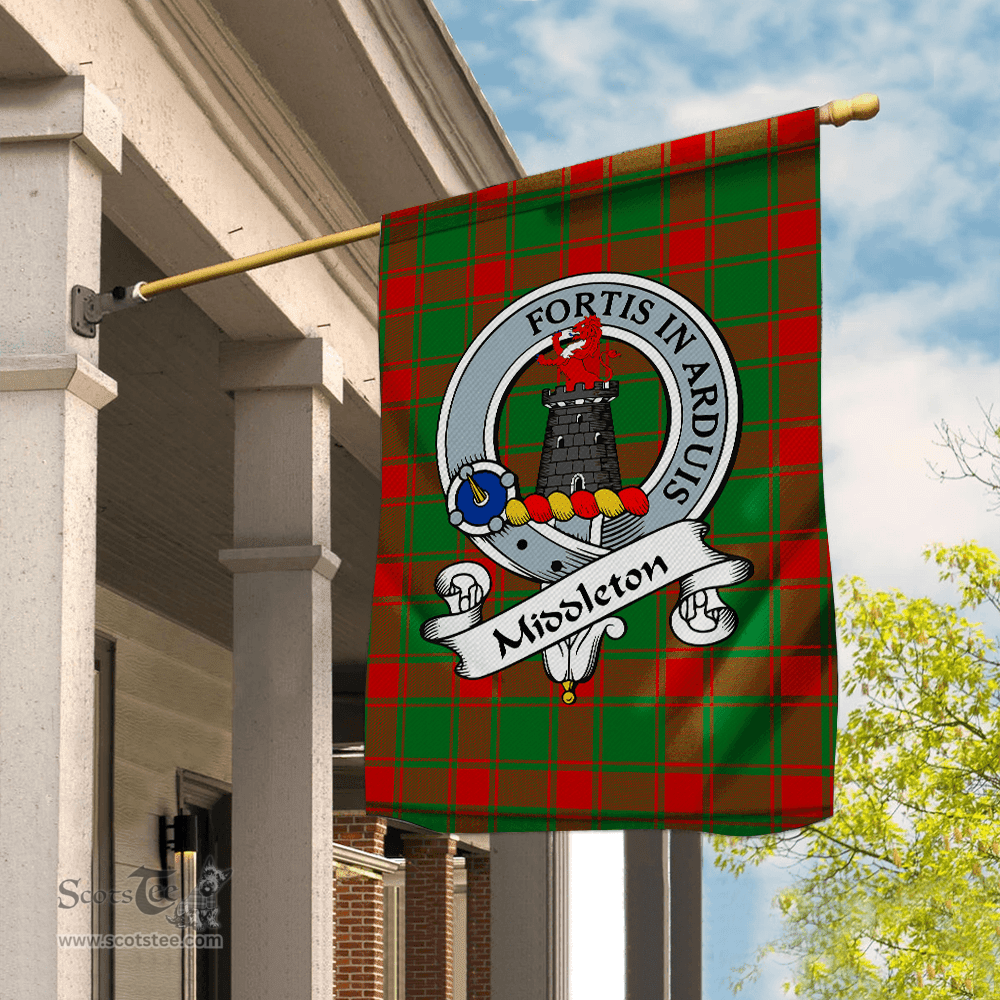 Garden Flag Middleton Clan Badge Tartan Flag Scottish Tartan House Flag,buffalo plaid garden flag,irish family crest flags,ns tartan flags,scottish clan flags,scottish clan flags uk,Scottish Tartan House Flag,Tartan Clan Flag,tartan day flag,Tartan Garden Flag