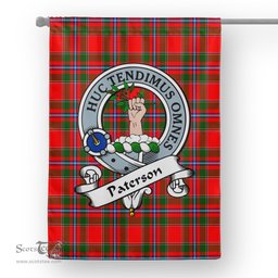 Garden Flag Paterson Clan Badge Tartan Flag Scottish Tartan House Flag,buffalo plaid garden flag,irish family crest flags,ns tartan flags,scottish clan flags,scottish clan flags uk,Scottish Tartan House Flag,Tartan Clan Flag,tartan day flag,Tartan Garden Flag