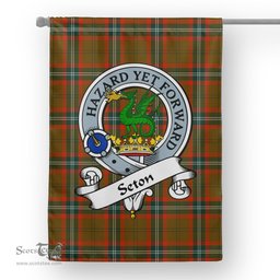 Seton Tartan Garden Flag Seton Hunting Modern Clan Badge Tartan Flag Scottish Tartan House Flag,buffalo plaid garden flag,irish family crest flags,ns tartan flags,scottish clan flags,scottish clan flags uk,Scottish Tartan House Flag,Tartan Clan Flag,tartan day flag,Tartan Garden Flag
