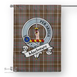Garden Flag MacIntyre Hunting Weathered Clan Badge Tartan Flag Scottish Tartan House Flag,buffalo plaid garden flag,irish family crest flags,ns tartan flags,scottish clan flags,scottish clan flags uk,Scottish Tartan House Flag,Tartan Clan Flag,tartan day flag,Tartan Garden Flag