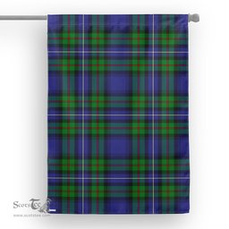 Garden Flag Robertson Hunting Modern Clan Badge Tartan Flag Scottish Tartan House Flag - Scotstee Shop