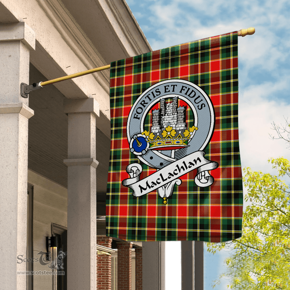 Garden Flag MacLachlan Hunting Modern Clan Badge Tartan Flag Scottish Tartan House Flag,buffalo plaid garden flag,irish family crest flags,ns tartan flags,scottish clan flags,scottish clan flags uk,Scottish Tartan House Flag,Tartan Clan Flag,tartan day flag,Tartan Garden Flag