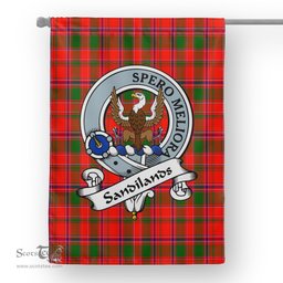Garden Flag Sandilands Clan Badge Tartan Flag Scottish Tartan House Flag,buffalo plaid garden flag,irish family crest flags,ns tartan flags,scottish clan flags,scottish clan flags uk,Scottish Tartan House Flag,Tartan Clan Flag,tartan day flag,Tartan Garden Flag