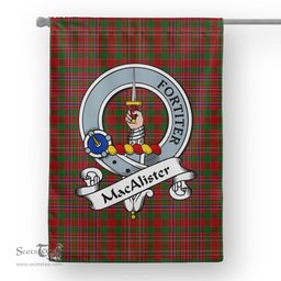 Garden Flag MacAlister Ancient Clan Badge Tartan Flag Scottish Tartan House Flag,buffalo plaid garden flag,irish family crest flags,ns tartan flags,scottish clan flags,scottish clan flags uk,Scottish Tartan House Flag,Tartan Clan Flag,tartan day flag,Tartan Garden Flag