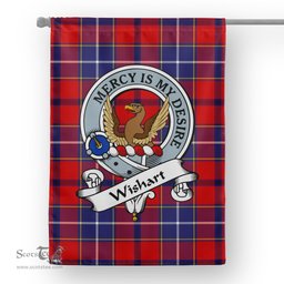 Garden Flag Wishart Dress Clan Badge Tartan Flag Scottish Tartan House Flag,buffalo plaid garden flag,irish family crest flags,ns tartan flags,scottish clan flags,scottish clan flags uk,Scottish Tartan House Flag,Tartan Clan Flag,tartan day flag,Tartan Garden Flag