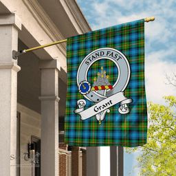 Grant Tartan Garden Flag Grant Hunting Clan Badge Tartan Flag Scottish Tartan House Flag,buffalo plaid garden flag,irish family crest flags,ns tartan flags,scottish clan flags,scottish clan flags uk,Scottish Tartan House Flag,Tartan Clan Flag,tartan day flag,Tartan Garden Flag