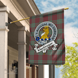 Garden Flag MacGregor Hunting Ancient Clan Badge Tartan Flag Scottish Tartan House Flag,buffalo plaid garden flag,irish family crest flags,ns tartan flags,scottish clan flags,scottish clan flags uk,Scottish Tartan House Flag,Tartan Clan Flag,tartan day flag,Tartan Garden Flag