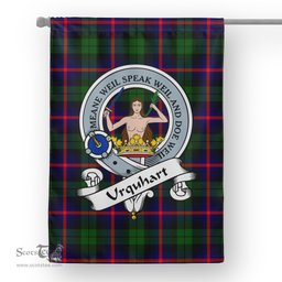 Garden Flag Urquhart Modern Clan Badge Tartan Flag Scottish Tartan House Flag,buffalo plaid garden flag,irish family crest flags,ns tartan flags,scottish clan flags,scottish clan flags uk,Scottish Tartan House Flag,Tartan Clan Flag,tartan day flag,Tartan Garden Flag