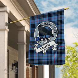 Garden Flag MacKie Ancient Clan Badge Tartan Flag Scottish Tartan House Flag,buffalo plaid garden flag,irish family crest flags,ns tartan flags,scottish clan flags,scottish clan flags uk,Scottish Tartan House Flag,Tartan Clan Flag,tartan day flag,Tartan Garden Flag