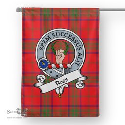 Garden Flag Ross Modern Clan Badge Tartan Flag Scottish Tartan House Flag,buffalo plaid garden flag,irish family crest flags,ns tartan flags,scottish clan flags,scottish clan flags uk,Scottish Tartan House Flag,Tartan Clan Flag,tartan day flag,Tartan Garden Flag
