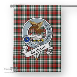 Garden Flag Graham Clan Badge Tartan Flag Scottish Tartan House Flag,buffalo plaid garden flag,irish family crest flags,ns tartan flags,scottish clan flags,scottish clan flags uk,Scottish Tartan House Flag,Tartan Clan Flag,tartan day flag,Tartan Garden Flag
