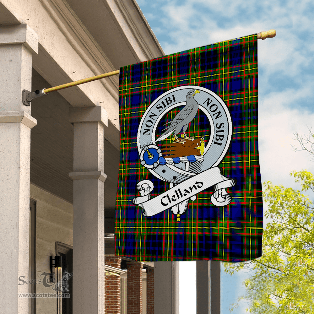 Garden Flag Clelland Clan Badge Tartan Flag Scottish Tartan House Flag,buffalo plaid garden flag,irish family crest flags,ns tartan flags,scottish clan flags,scottish clan flags uk,Scottish Tartan House Flag,Tartan Clan Flag,tartan day flag,Tartan Garden Flag