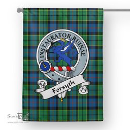 Garden Flag Forsyth Ancient Clan Badge Tartan Flag Scottish Tartan House Flag,buffalo plaid garden flag,irish family crest flags,ns tartan flags,scottish clan flags,scottish clan flags uk,Scottish Tartan House Flag,Tartan Clan Flag,tartan day flag,Tartan Garden Flag