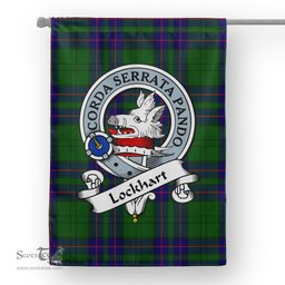 Garden Flag Lockhart Modern Clan Badge Tartan Flag Scottish Tartan House Flag,buffalo plaid garden flag,irish family crest flags,ns tartan flags,scottish clan flags,scottish clan flags uk,Scottish Tartan House Flag,Tartan Clan Flag,tartan day flag,Tartan Garden Flag