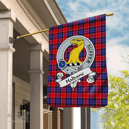 Garden Flag Haldane Clan Badge Tartan Flag Scottish Tartan House Flag,buffalo plaid garden flag,irish family crest flags,ns tartan flags,scottish clan flags,scottish clan flags uk,Scottish Tartan House Flag,Tartan Clan Flag,tartan day flag,Tartan Garden Flag