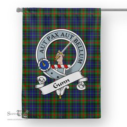 Garden Flag Gunn Clan Badge Tartan Flag Scottish Tartan House Flag,buffalo plaid garden flag,irish family crest flags,ns tartan flags,scottish clan flags,scottish clan flags uk,Scottish Tartan House Flag,Tartan Clan Flag,tartan day flag,Tartan Garden Flag