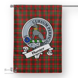 Garden Flag Hunter USA Clan Badge Tartan Flag Scottish Tartan House Flag,buffalo plaid garden flag,irish family crest flags,ns tartan flags,scottish clan flags,scottish clan flags uk,Scottish Tartan House Flag,Tartan Clan Flag,tartan day flag,Tartan Garden Flag