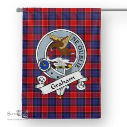Garden Flag Graham Of Menteith Red Clan Badge Tartan Flag Scottish Tartan House Flag,buffalo plaid garden flag,irish family crest flags,ns tartan flags,scottish clan flags,scottish clan flags uk,Scottish Tartan House Flag,Tartan Clan Flag,tartan day flag,Tartan Garden Flag