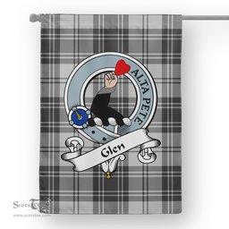 Garden Flag Glen Grey Clan Badge Tartan Flag Scottish Tartan House Flag,buffalo plaid garden flag,irish family crest flags,ns tartan flags,scottish clan flags,scottish clan flags uk,Scottish Tartan House Flag,Tartan Clan Flag,tartan day flag,Tartan Garden Flag