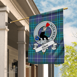 Garden Flag Glen Modern Clan Badge Tartan Flag Scottish Tartan House Flag,buffalo plaid garden flag,irish family crest flags,ns tartan flags,scottish clan flags,scottish clan flags uk,Scottish Tartan House Flag,Tartan Clan Flag,tartan day flag,Tartan Garden Flag