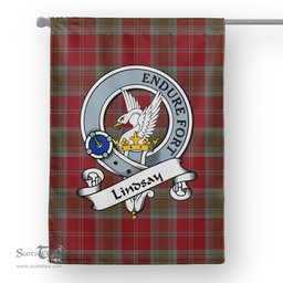 Garden Flag Lindsay Weathered Clan Badge Tartan Flag Scottish Tartan House Flag,buffalo plaid garden flag,irish family crest flags,ns tartan flags,scottish clan flags,scottish clan flags uk,Scottish Tartan House Flag,Tartan Clan Flag,tartan day flag,Tartan Garden Flag