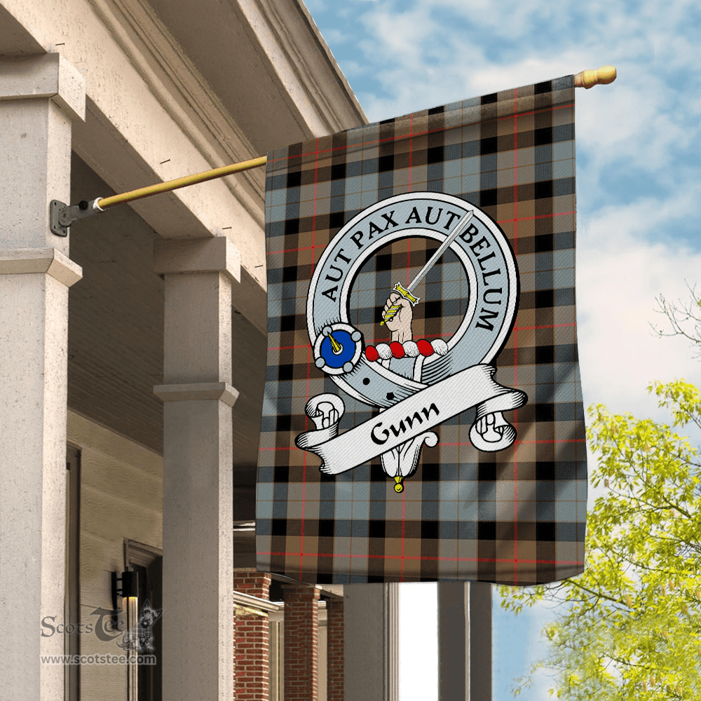 Garden Flag Gunn Weathered Clan Badge Tartan Flag Scottish Tartan House Flag,buffalo plaid garden flag,irish family crest flags,ns tartan flags,scottish clan flags,scottish clan flags uk,Scottish Tartan House Flag,Tartan Clan Flag,tartan day flag,Tartan Garden Flag