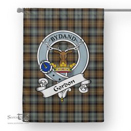 Garden Flag Gordon Weathered Clan Badge Tartan Flag Scottish Tartan House Flag,buffalo plaid garden flag,irish family crest flags,ns tartan flags,scottish clan flags,scottish clan flags uk,Scottish Tartan House Flag,Tartan Clan Flag,tartan day flag,Tartan Garden Flag