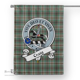 Garden Flag Craig Clan Badge Tartan Flag Scottish Tartan House Flag,buffalo plaid garden flag,irish family crest flags,ns tartan flags,scottish clan flags,scottish clan flags uk,Scottish Tartan House Flag,Tartan Clan Flag,tartan day flag,Tartan Garden Flag