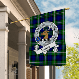 Garden Flag Forbes Modern Clan Badge Tartan Flag Scottish Tartan House Flag,buffalo plaid garden flag,irish family crest flags,ns tartan flags,scottish clan flags,scottish clan flags uk,Scottish Tartan House Flag,Tartan Clan Flag,tartan day flag,Tartan Garden Flag