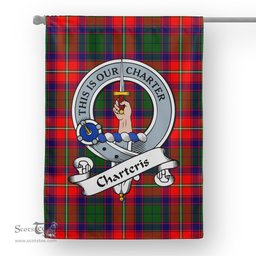 Garden Flag Charteris Clan Badge Tartan Flag Scottish Tartan House Flag,buffalo plaid garden flag,irish family crest flags,ns tartan flags,scottish clan flags,scottish clan flags uk,Scottish Tartan House Flag,Tartan Clan Flag,tartan day flag,Tartan Garden Flag