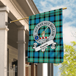 Garden Flag Gunn Ancient Clan Badge Tartan Flag Scottish Tartan House Flag,buffalo plaid garden flag,irish family crest flags,ns tartan flags,scottish clan flags,scottish clan flags uk,Scottish Tartan House Flag,Tartan Clan Flag,tartan day flag,Tartan Garden Flag