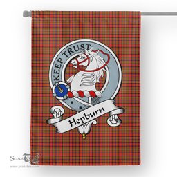 Garden Flag Hepburn Modern Clan Badge Tartan Flag Scottish Tartan House Flag,buffalo plaid garden flag,irish family crest flags,ns tartan flags,scottish clan flags,scottish clan flags uk,Scottish Tartan House Flag,Tartan Clan Flag,tartan day flag,Tartan Garden Flag