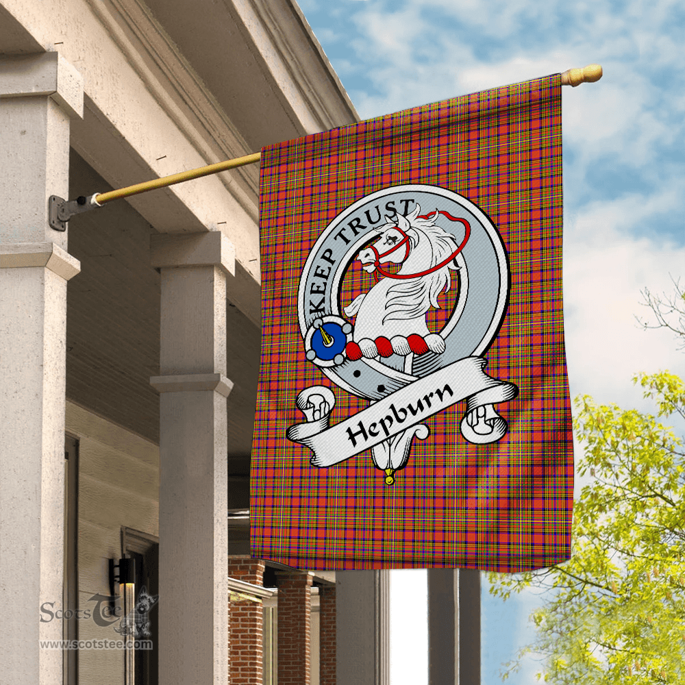 Garden Flag Hepburn Modern Clan Badge Tartan Flag Scottish Tartan House Flag,buffalo plaid garden flag,irish family crest flags,ns tartan flags,scottish clan flags,scottish clan flags uk,Scottish Tartan House Flag,Tartan Clan Flag,tartan day flag,Tartan Garden Flag